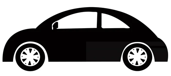 A toy, car silhouette — Stock Vector