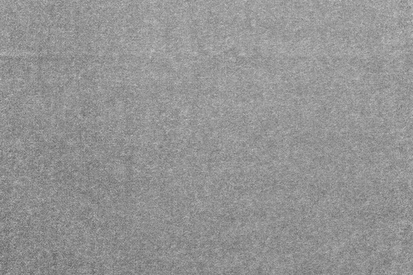Fondo monocromo texturizado moteado de tela de color gris — Foto de Stock