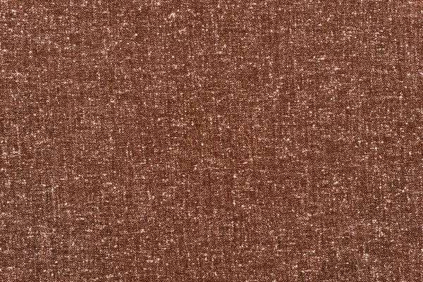 Abstract speckled texture rough fabric of dark sepia color — Stock Photo, Image