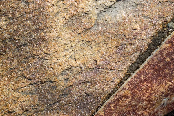 茶色と赤の色の石の背景 — ストック写真