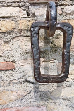 eski demir menteşe veya bir kol teknelerin demirleme için