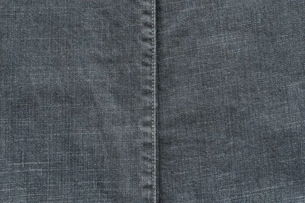 Texture denim with the stitched seam — Stock Photo, Image