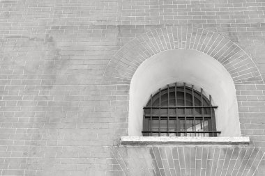 Antik kale veya hapishane tek renkli sesi