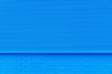 yivli demir ve bir tuğla dokulu arka plan