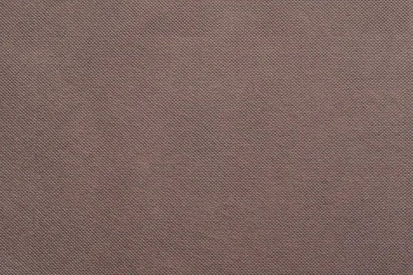 La conception texturée ondulée de tissu de couleur marron — Photo