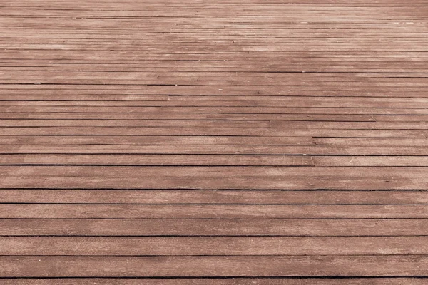 Plancher en bois de planches brunes — Photo