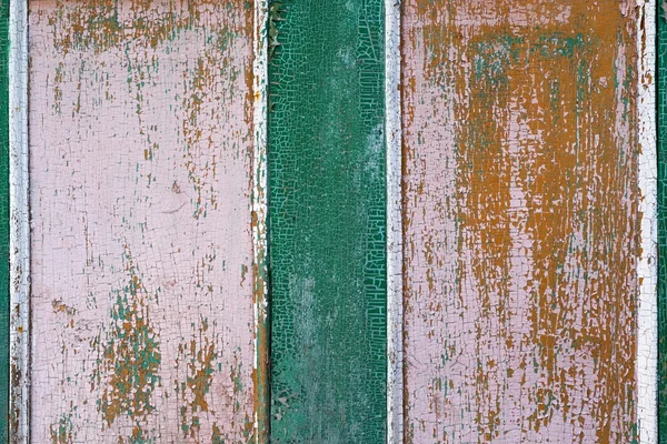 Vintage textuur van de geschilderde houten oppervlak — Stockfoto