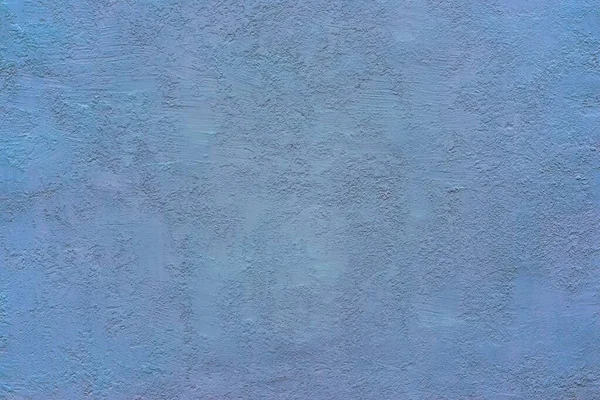 Textura Gruesa Áspera Homogénea Pared Enlucida Color Azul Pálido Claro — Foto de Stock