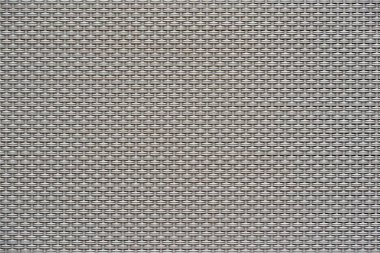 soyut boş arkaplan veya tek tonlu duvar kağıdı için simetrik ve özdeş ağ pleksus ile tekstil veya kalın kumaş yakın çekimi