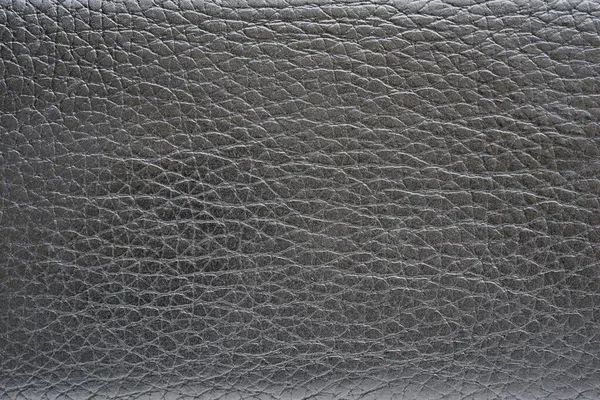 Texture Astratta Ondulata Pelle Nera Primo Piano Sfondo Carta Parati — Foto Stock