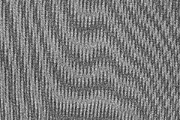 Gewebte Textur Strickstoff von schwarzer Farbe — Stockfoto