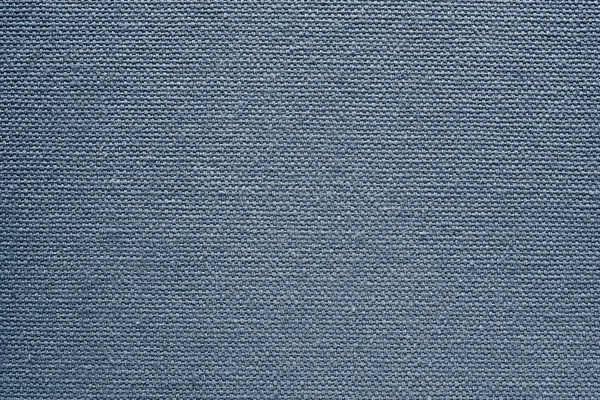 Textuur van ruwe weefsel zilverkleurige blauwe kleur — Stockfoto