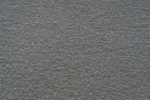 Texture from a soft knitted fabric of gray color — Stock Photo, Image