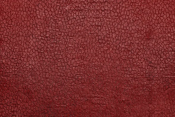 Texture old leather with a stamping of red color — Stock Photo, Image