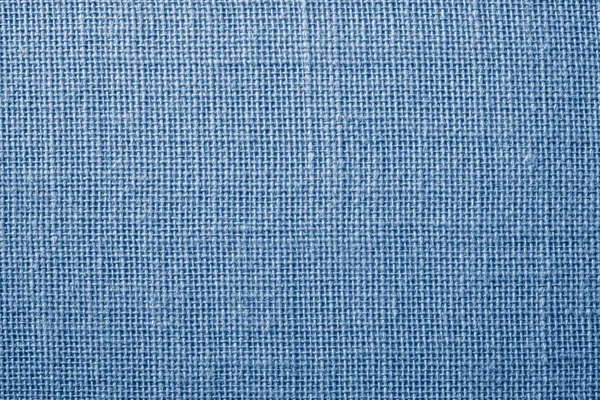 Stoff mit kreuzförmigen Fasern von hellblauer Farbe — Stockfoto