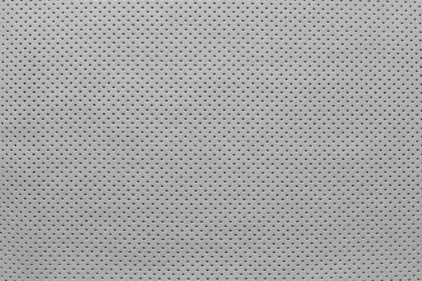 Textuur leder van bleke grijs kleur met buitenzijde — Stockfoto