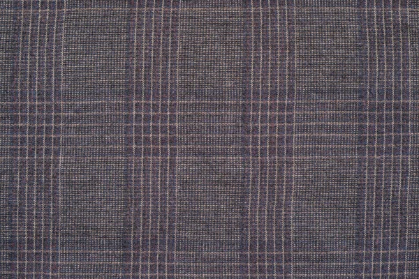Kasar tekstur checkered kain warna ungu — Stok Foto