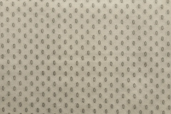 Beige fabric with spots ovals — Stock Photo, Image