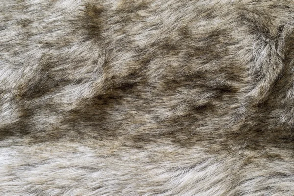 Abstract texture of old wolf fur fabric — Stock Photo, Image