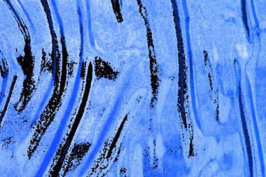 mavi dalgalı arka plan siyah noktalar ile