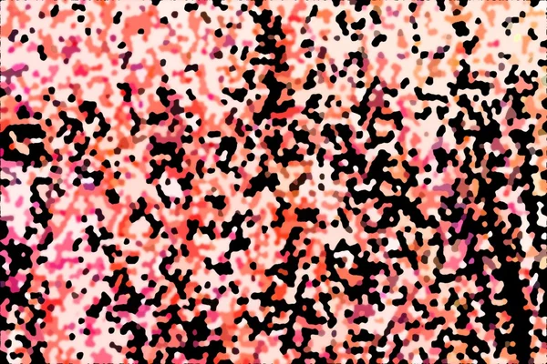 Background with orange, pink, black spots — Stock Photo, Image