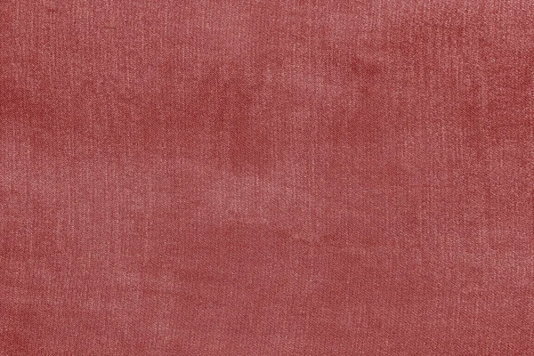 Grained texture fabric of pale red color — Stock Photo, Image