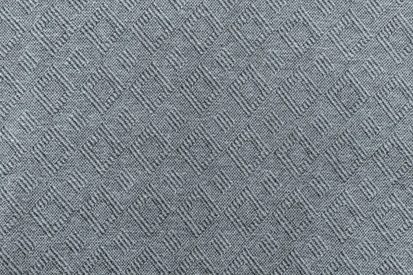 针织纹理人字形的灰色颜色 — 图库照片