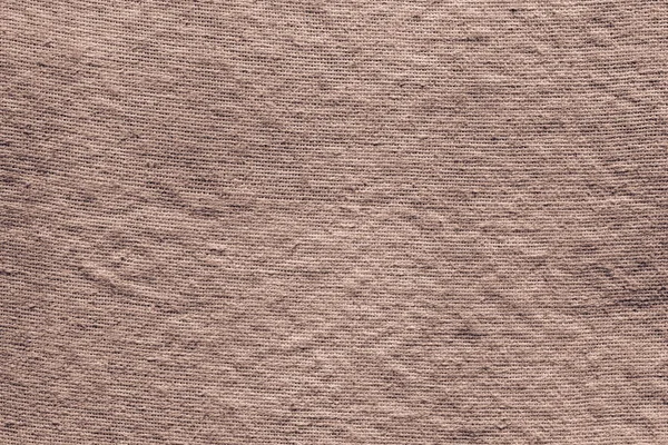 Textured background of dark brown rough fabric — Stock Photo, Image