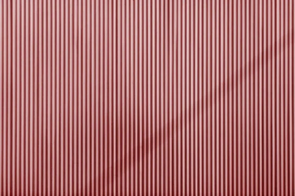 Red color corrugated texture of a surface iron leaf — Stock Photo, Image