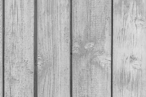 Texture old boards with peeling of gray color — Stock Photo, Image