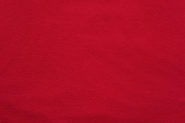 Texture tissu tricoté de couleur écarlate foncé — Photo
