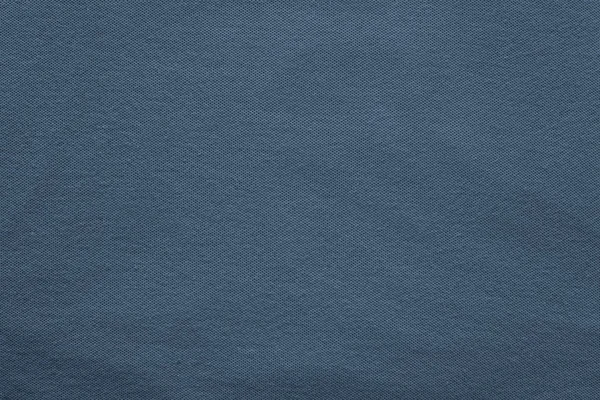 Texture knitted fabric of dark blue color — Stock Photo, Image
