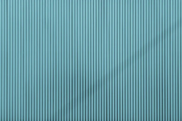 Turquoise color corrugated texture of a surface iron leaf — Stock Photo, Image