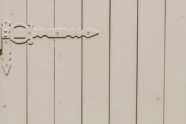 Part of a gate from wooden boards — Stock Photo, Image