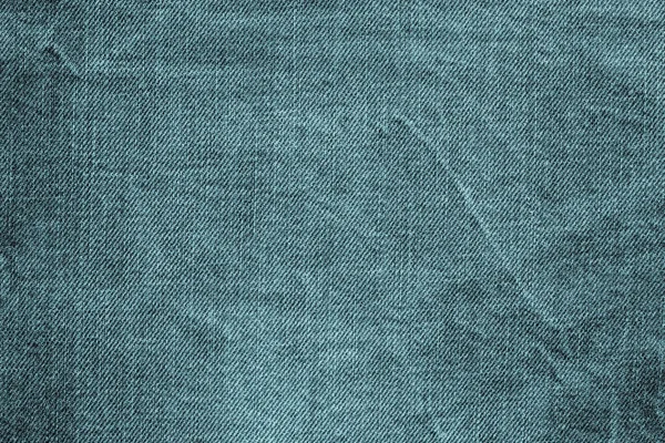 Texture old denim of indigo color — Stock Photo, Image