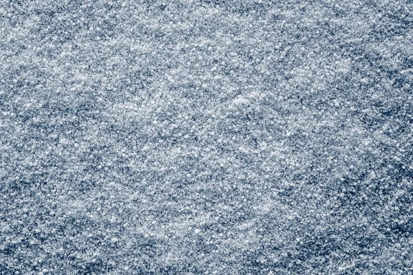 Crystal texture winter snow cover of blue color — Stock Photo, Image