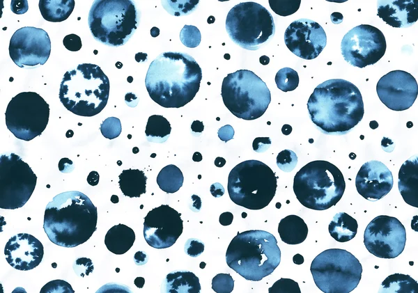 Daireler ile Seamless suluboya modeli