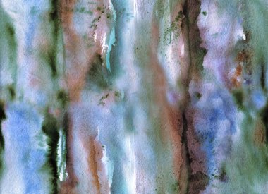 Suluboya soyut seamless modeli, batik doku