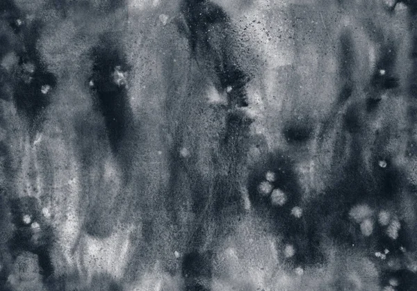 Акварель Бесшовный Фон Монохромной Гамме Абстрактная Вода Туманность Облака Небо — стоковое фото