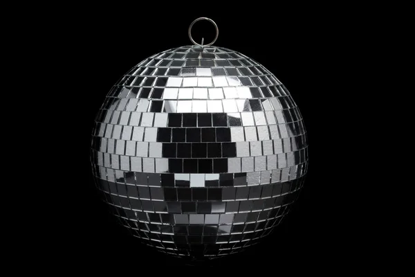 Disco Mirror Ball Black — Stock Photo, Image