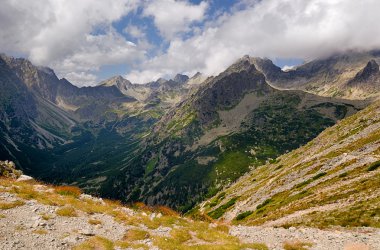 Slovakya 'daki Yüksek Tatra Dağları