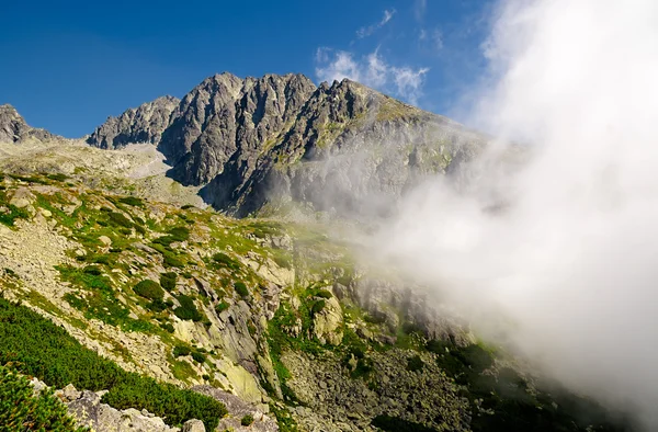 Altas montañas Tatra en Eslovaquia — Foto de Stock