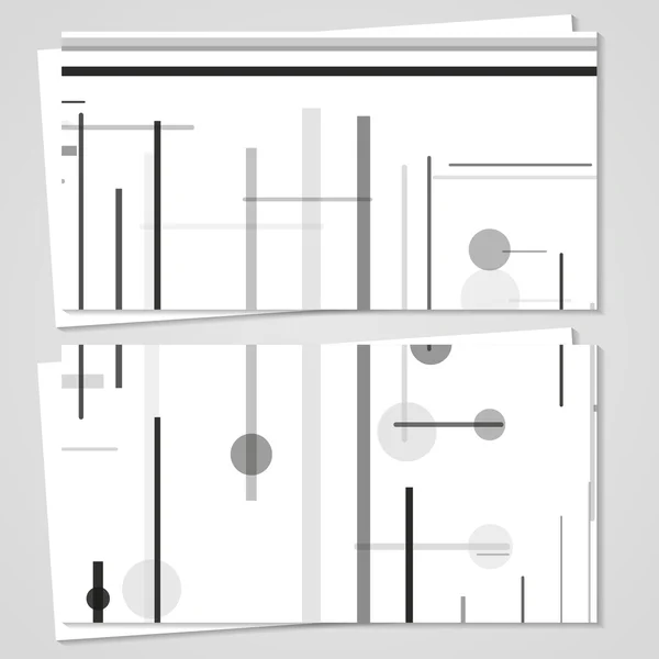 Vektor visitkort för din design — Stock vektor