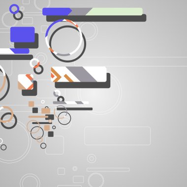 Renkli soyut arkaplan