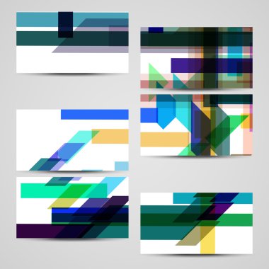 vektör kartvizit tasarımı için ayarla