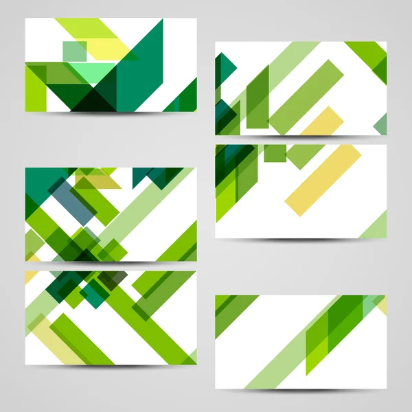 Set de cartes de visite vectorielles pour votre design — Image vectorielle