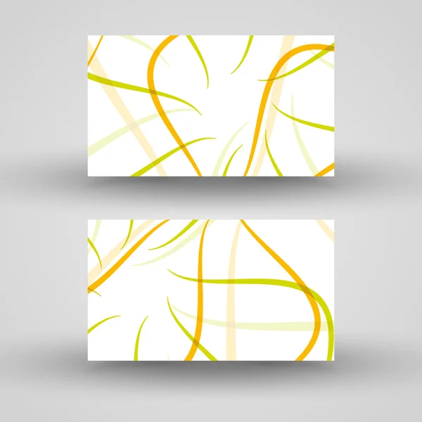 Set de cartes de visite vectorielles pour votre design — Image vectorielle