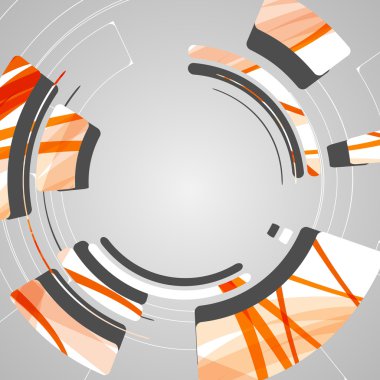 fütüristik teknoloji tasarım için arka plan