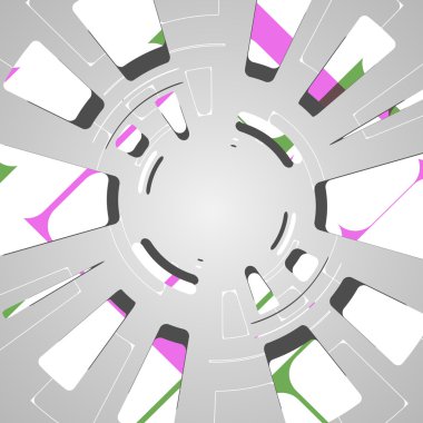 fütüristik teknoloji tasarım için arka plan