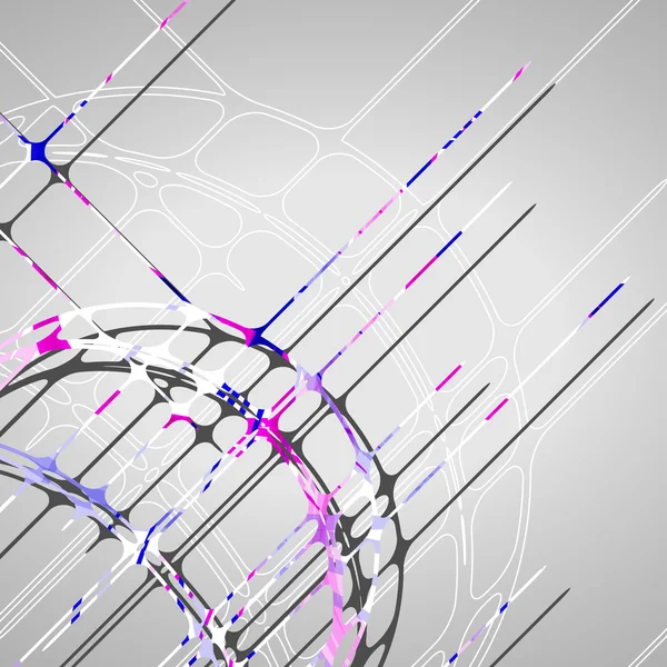 Círculos abstractos fondo — Archivo Imágenes Vectoriales